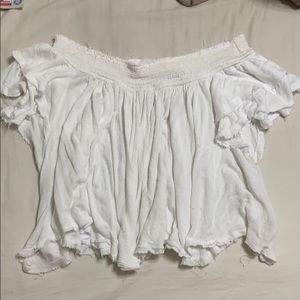 Off the shoulders crop top